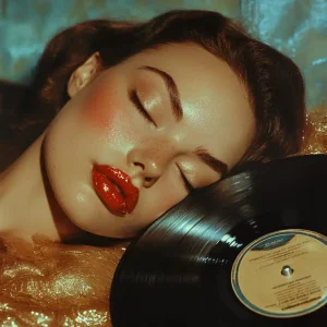 beatvalhalla_A_surreal_retro-inspired_portrait_of_a_woman_lying_168266e5-f67d-48f7-8863-3db81858178f